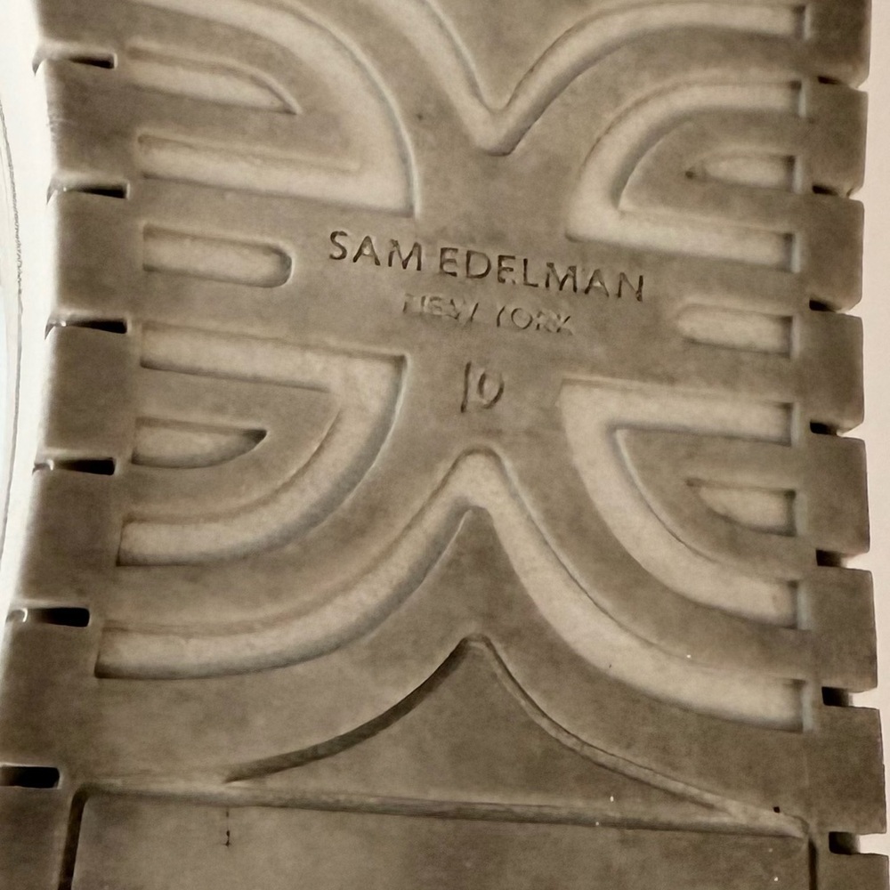 Sam Edelman black and white chunky platform sneakers. 10 - Picture 4 of 4